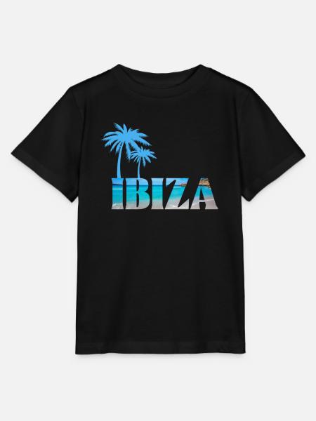 Ibiza-Strand - Stanley/Stella Kinder T-Shirt MINI CREATOR  - Schwarz