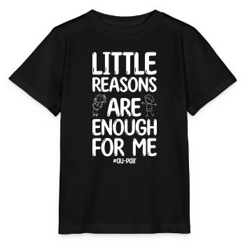 Au Pair Mädchen Kindergarten Nanny - Stanley/Stella Kinder T-Shirt MINI CREATOR  - Schwarz - Vorne - Mikhail (115cm)