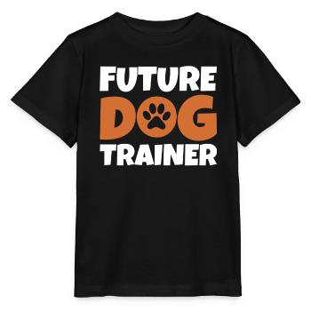 Dresseur de chiens École de chiens Sports canins - T-shirt bio MINI CREATOR Stanley/Stella Enfant - noir - Devant - Mikhail (115cm)