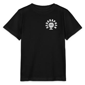 Geographer Shirt - Stanley/Stella MINI CREATOR Kids’ T-Shirt - black - Front - Mikhail (115cm)