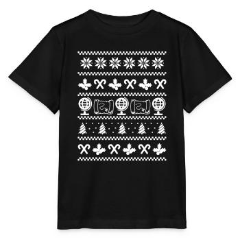 Geografie Hässliche Weihnachtskleidung - Stanley/Stella Kinder T-Shirt MINI CREATOR  - Schwarz - Vorne - Mikhail (115cm)