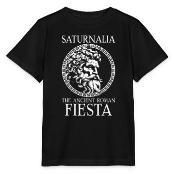 Saturnalien-wunder Das Antike Rom Und Julius Cäsar - Stanley/Stella Kinder T-Shirt MINI CREATOR  - Schwarz - Vorne - Mikhail (115cm)