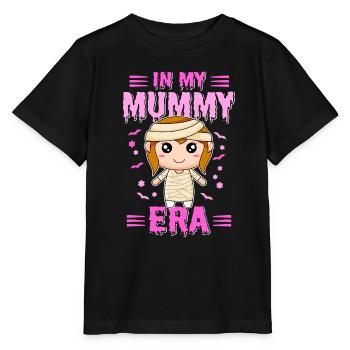 Mama Halloween Outfit Mumie - Stanley/Stella Kinder T-Shirt MINI CREATOR  - Schwarz - Vorne - Mikhail (115cm)