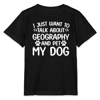 Geografie Und Hunde - Stanley/Stella Kinder T-Shirt MINI CREATOR  - Schwarz - Vorne - Mikhail (115cm)
