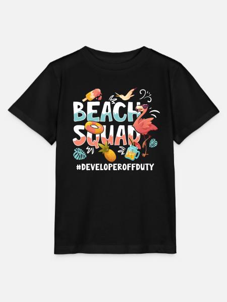 Entwickler Vacation Beach Group - Stanley/Stella Kinder T-Shirt MINI CREATOR - Schwarz