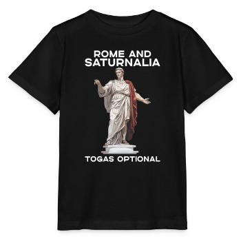Saturnalien-wunder Das Antike Rom Und Julius Cäsar - Stanley/Stella Kinder T-Shirt MINI CREATOR  - Schwarz - Vorne - Mikhail (115cm)