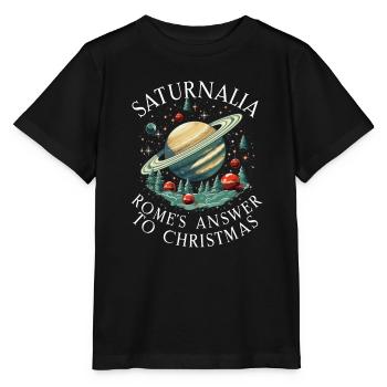 Saturnalien-wunder Das Antike Rom Und Julius Cäsar - Stanley/Stella Kinder T-Shirt MINI CREATOR  - Schwarz - Vorne - Mikhail (115cm)