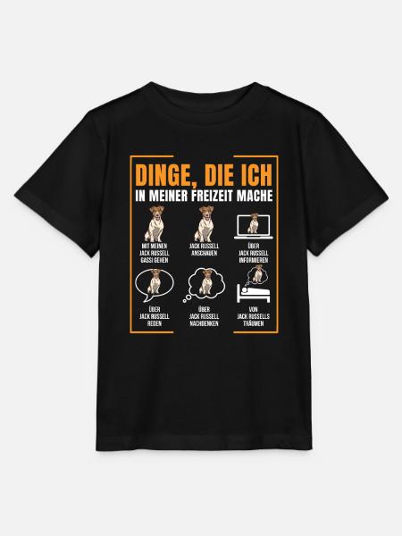 Jack Russel - Stanley/Stella Kinder T-Shirt MINI CREATOR - Schwarz
