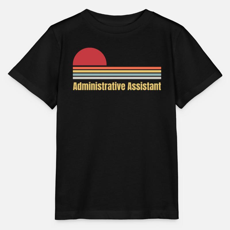 Adminstrative Assistant - Stanley/Stella Kinder T-Shirt MINI CREATOR  - Schwarz