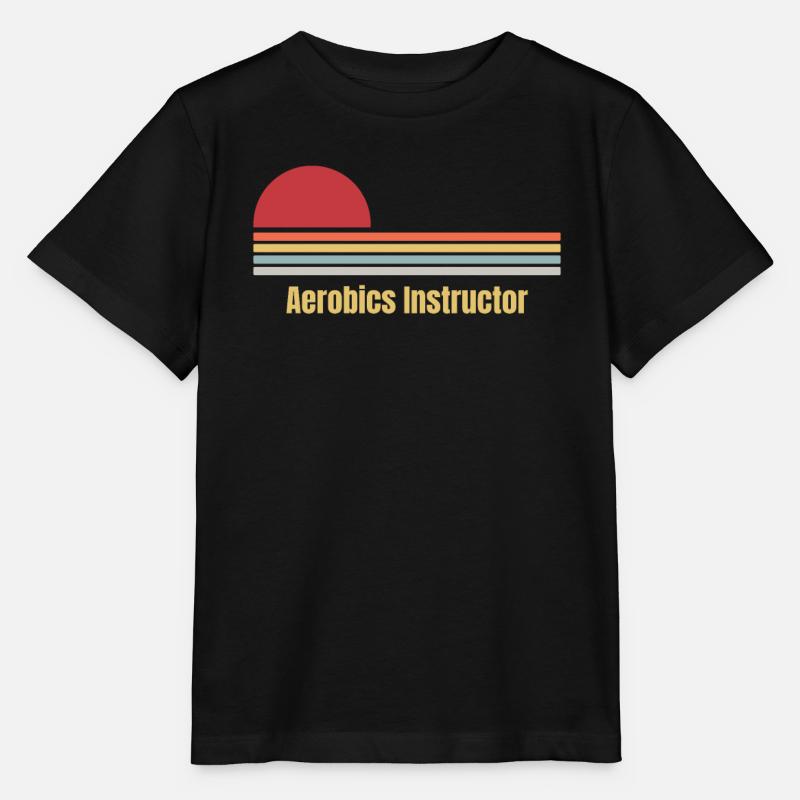 Aerobics Instructor - Stanley/Stella Kinder T-Shirt MINI CREATOR  - Schwarz