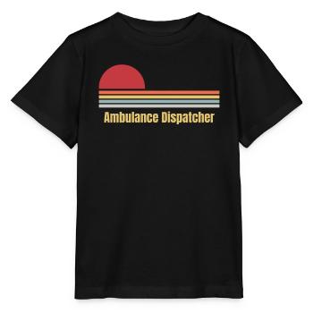 Ambulance Dispatcher - Stanley/Stella MINI CREATOR Kids’ T-Shirt - black - Front - Mikhail (115cm)