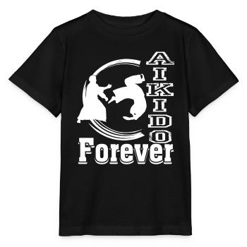 Aikido Aikido Forever - Stanley/Stella MINI CREATOR Kids’ T-Shirt - black - Front - Mikhail (115cm)