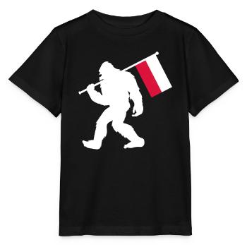 Pologne - T-shirt bio MINI CREATOR Stanley/Stella Enfant - noir - Devant - Mikhail (115cm)