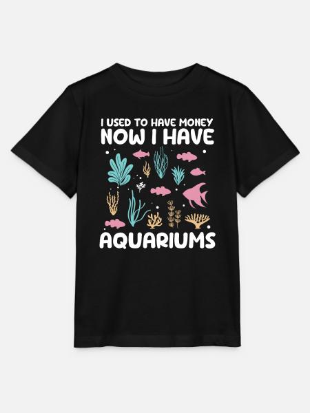 Aquarium - Stanley/Stella Kinder T-Shirt MINI CREATOR  - Schwarz