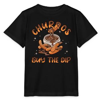 Churros Acheter La Trempette - T-shirt bio MINI CREATOR Stanley/Stella Enfant - noir - Devant - Mikhail (115cm)