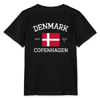Denmark - Stanley/Stella MINI CREATOR Kids’ T-Shirt - black - Front - Mikhail (115cm)