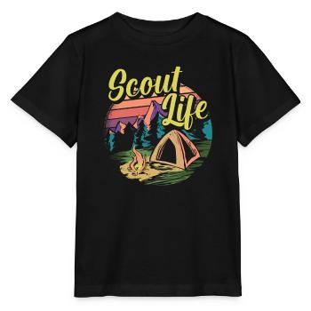 Boy Scout Life Scout Life - Stanley/Stella MINI CREATOR Kids’ T-Shirt - black - Front - Mikhail (115cm)