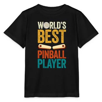Pinball Machine Pinball Machine - Stanley/Stella MINI CREATOR Kids’ T-Shirt - black - Front - Mikhail (115cm)