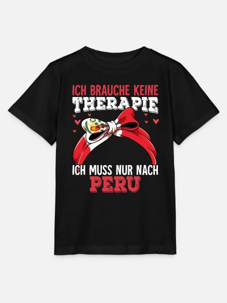 Peru - Stanley/Stella Kinder T-Shirt MINI CREATOR  - Schwarz