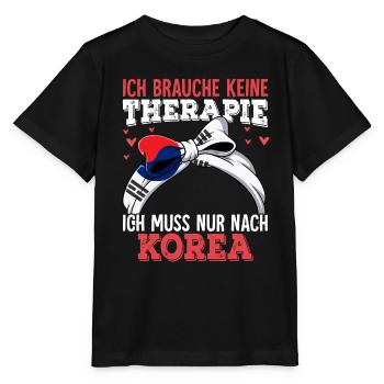 Korea - Stanley/Stella Kinder T-Shirt MINI CREATOR  - Schwarz - Vorne - Mikhail (115cm)