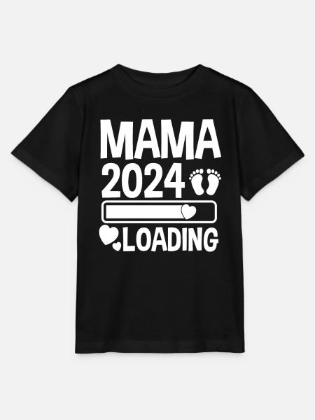 Werdende Mama 2024 - Stanley/Stella Kinder T-Shirt MINI CREATOR - Schwarz