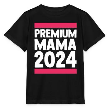 Werdende Mama 2024 - Stanley/Stella Kinder T-Shirt MINI CREATOR  - Schwarz - Vorne - Mikhail (115cm)