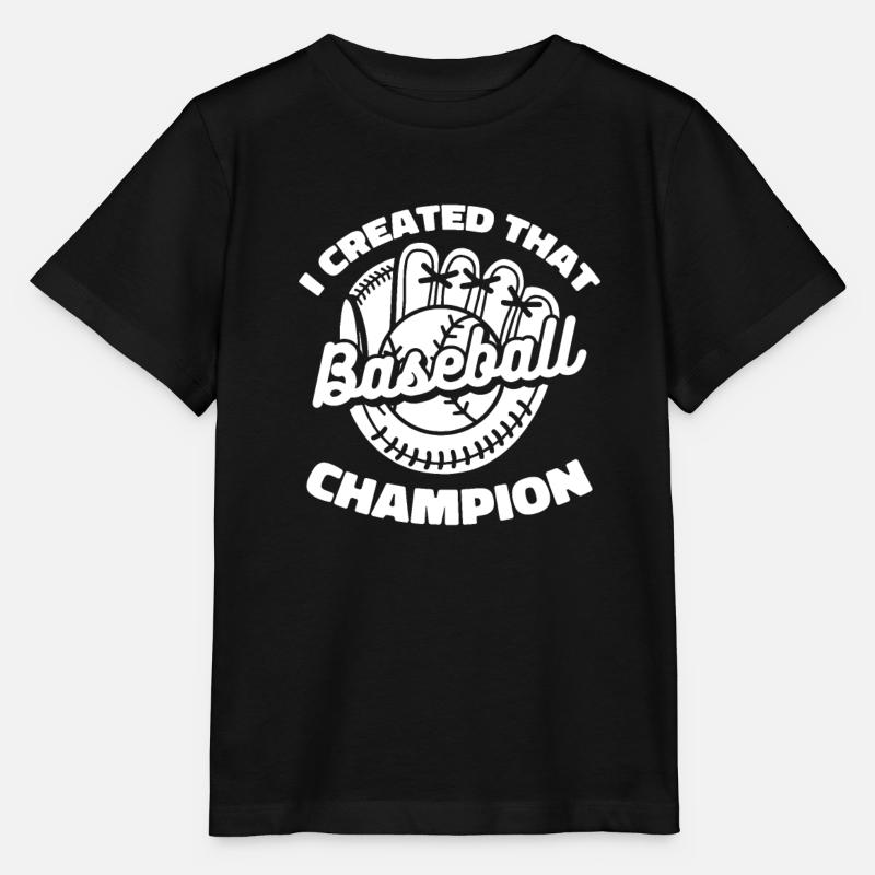 Baseball Baseball Mama - Stanley/Stella Kinder T-Shirt MINI CREATOR  - Schwarz