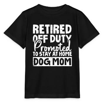 Pension de retraité - T-shirt bio MINI CREATOR Stanley/Stella Enfant - noir - Devant - Mikhail (115cm)
