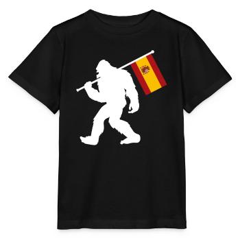 Spain - Stanley/Stella MINI CREATOR Kids’ T-Shirt - black - Front - Mikhail (115cm)