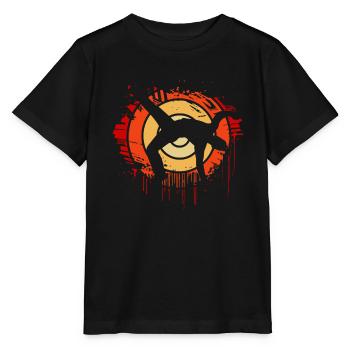 Capoeira Retro - Stanley/Stella Kinder T-Shirt MINI CREATOR  - Schwarz - Vorne - Mikhail (115cm)