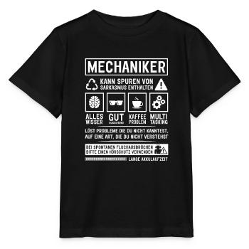 May contain traces of sarcasm - Stanley/Stella MINI CREATOR Kids’ T-Shirt - black - Front - Mikhail (115cm)