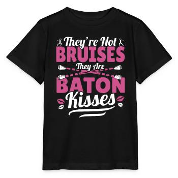 Bâton Twirling Bâton Twirler cadeau - T-shirt bio MINI CREATOR Stanley/Stella Enfant - noir - Devant - Mikhail (115cm)