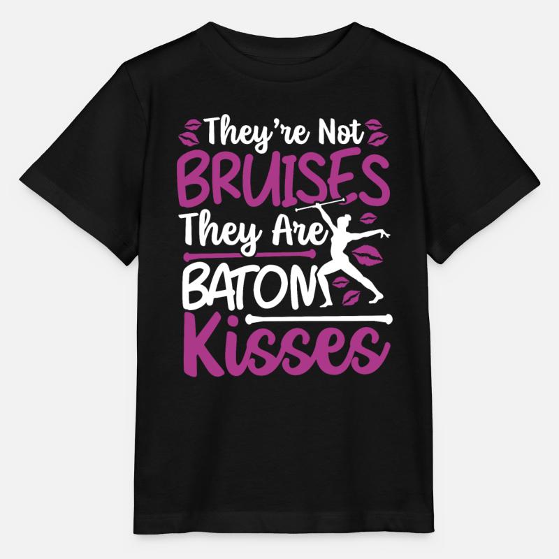 Bâton Twirling Bâton Twirler cadeau - T-shirt bio MINI CREATOR Stanley/Stella Enfant - noir