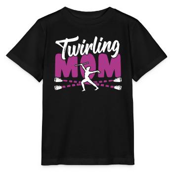 Bâton Twirling Bâton Twirler cadeau - T-shirt bio MINI CREATOR Stanley/Stella Enfant - noir - Devant - Mikhail (115cm)