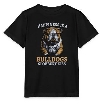 french bulldog english bulldog dog lover bulldog - Stanley/Stella Kinder T-Shirt MINI CREATOR  - Schwarz - Vorne - Mikhail (115cm)