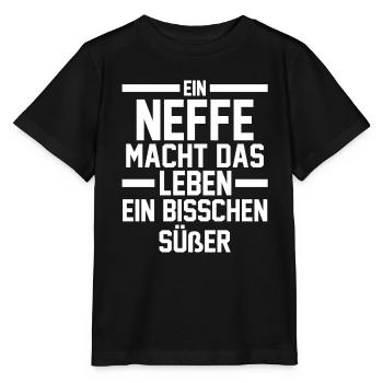 Neffe - Stanley/Stella Kinder T-Shirt MINI CREATOR  - Schwarz - Vorne - Mikhail (115cm)