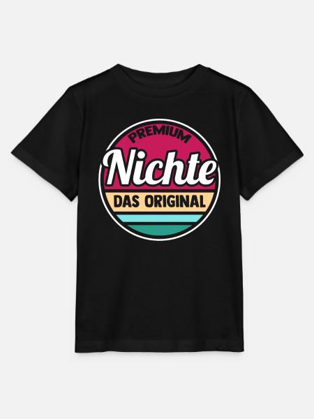 Onkel Tante Nichte - Stanley/Stella Kinder T-Shirt MINI CREATOR  - Schwarz