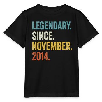 9. Geburtstag 9 Jahre Legendary November 2014 - Stanley/Stella Kinder T-Shirt MINI CREATOR  - Schwarz - Vorne - Mikhail (115cm)