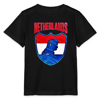 Pays-Bas - T-shirt bio MINI CREATOR Stanley/Stella Enfant - noir - Devant - Mikhail (115cm)