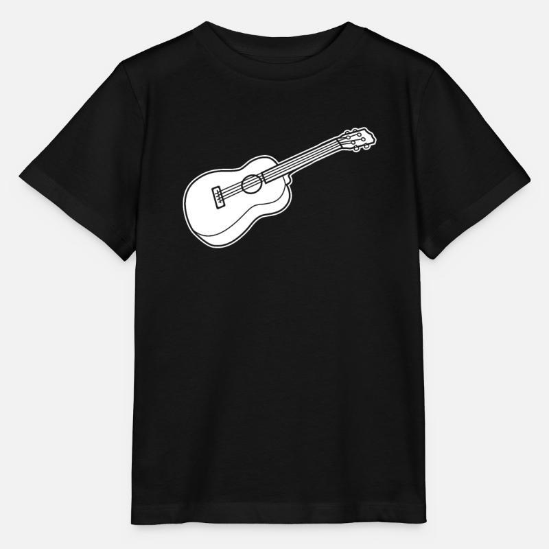 Ukulele - Stanley/Stella Kinder T-Shirt MINI CREATOR  - Schwarz