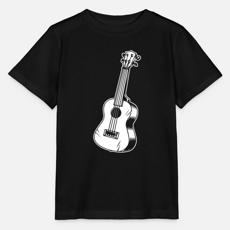 Ukulele - Stanley/Stella Kinder T-Shirt MINI CREATOR  - Schwarz