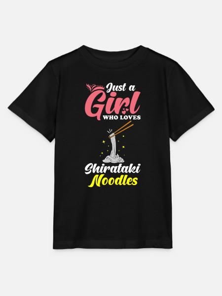 Shiritaki Nudeln - Stanley/Stella Kinder T-Shirt MINI CREATOR  - Schwarz