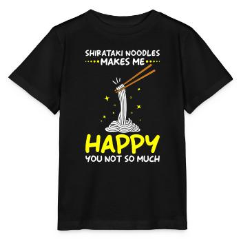 Shiritaki Nudeln - Stanley/Stella Kinder T-Shirt MINI CREATOR  - Schwarz - Vorne - Mikhail (115cm)