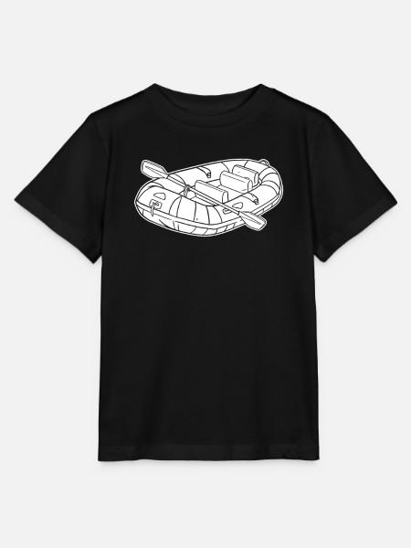 Rafting - Stanley/Stella Kinder T-Shirt MINI CREATOR  - Schwarz