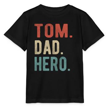 Tom Papa Héros - T-shirt bio MINI CREATOR Stanley/Stella Enfant - noir - Devant - Mikhail (115cm)