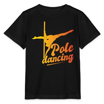 Pole Dance Dancer, Pole Dance, Pole Dancing - Stanley/Stella MINI CREATOR Kids’ T-Shirt - black - Front - Mikhail (115cm)