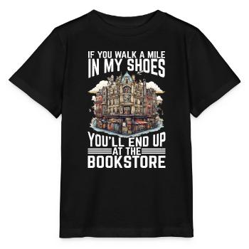 If You Walk A Mile In My Shoes 5 - Stanley/Stella MINI CREATOR Kids’ T-Shirt - black - Front - Mikhail (115cm)