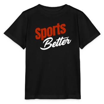 Sports Better Funny Sport Horse Betting - Stanley/Stella MINI CREATOR Kids’ T-Shirt - black - Front - Mikhail (115cm)