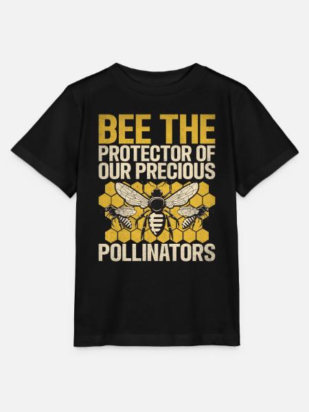 Bee Gifts - Stanley/Stella Kinder T-Shirt MINI CREATOR  - Schwarz