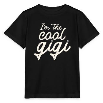 I'm The Cool Gigi - Stanley/Stella MINI CREATOR Kids’ T-Shirt - black - Front - Mikhail (115cm)